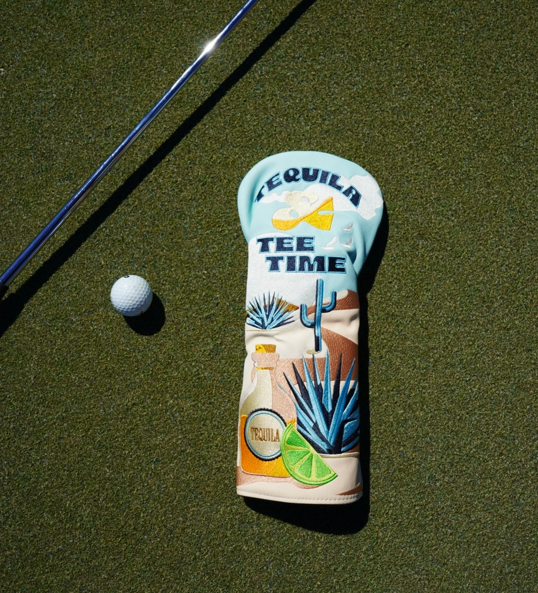 Tequila & Tee Time Head Cover