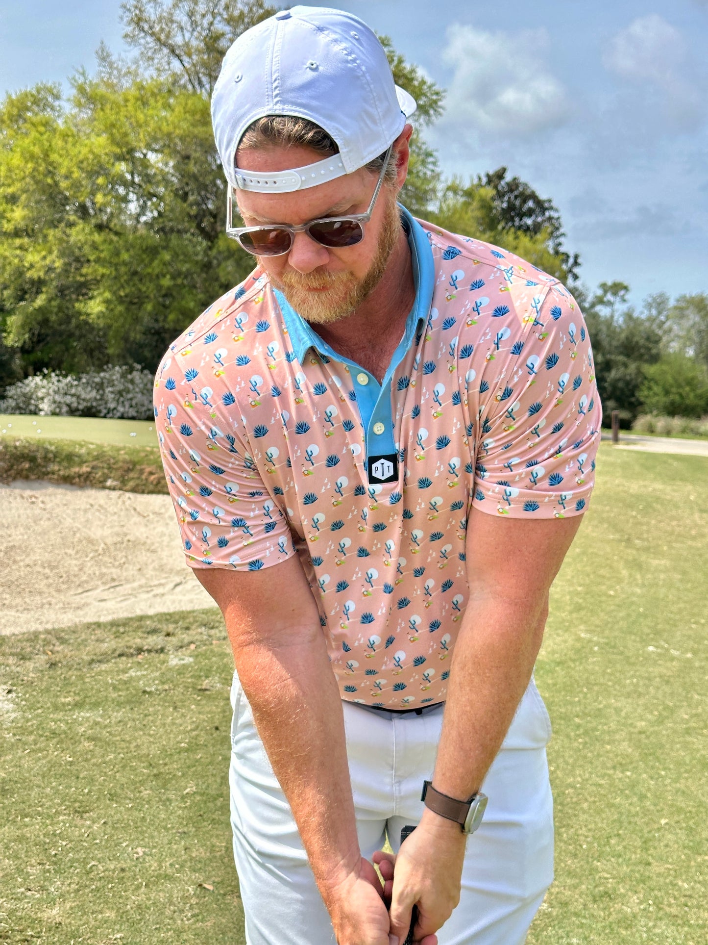 Tequilla & Tee Time Polo