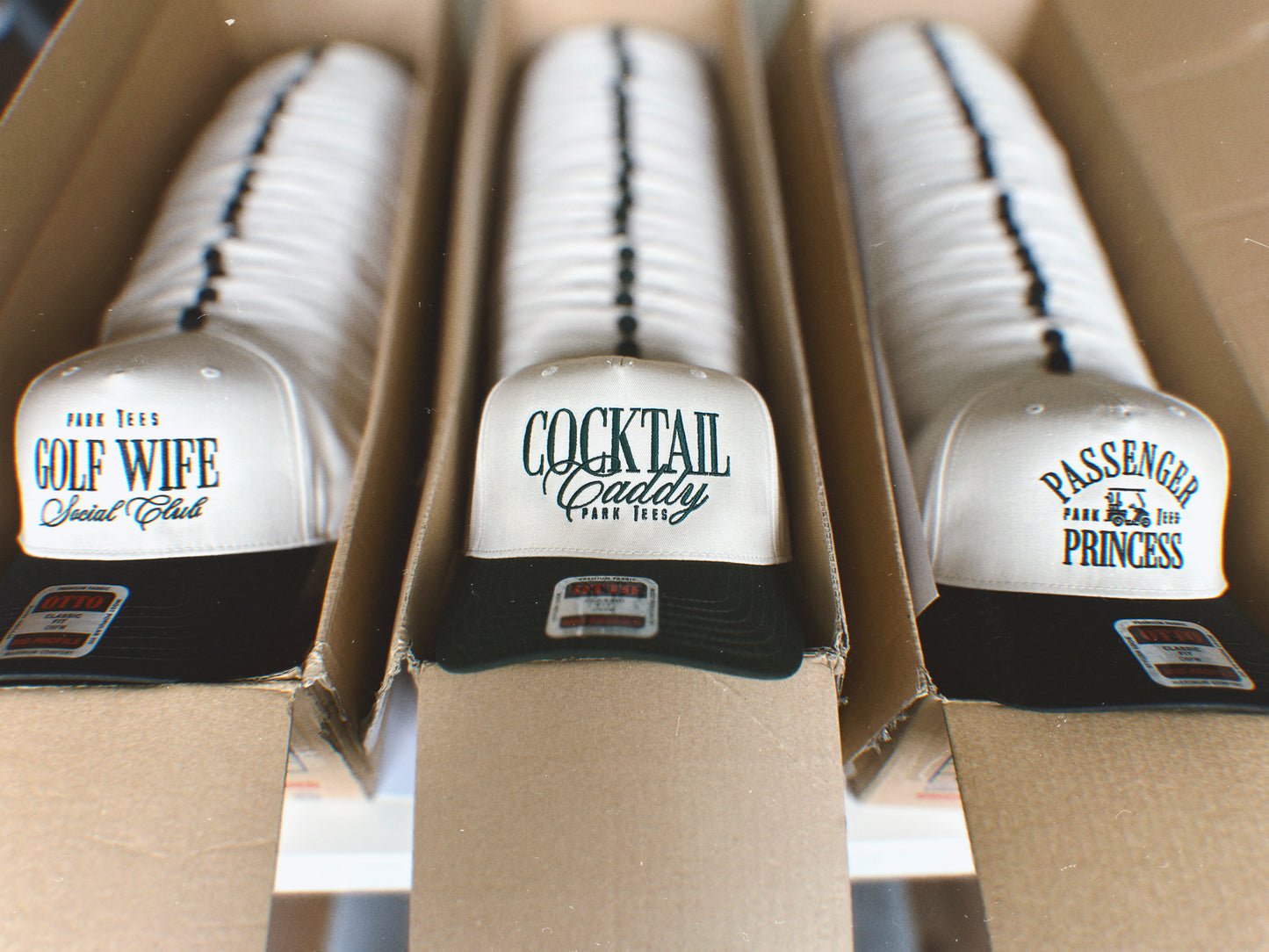 Cocktail Caddy Two Toned Snapback Green