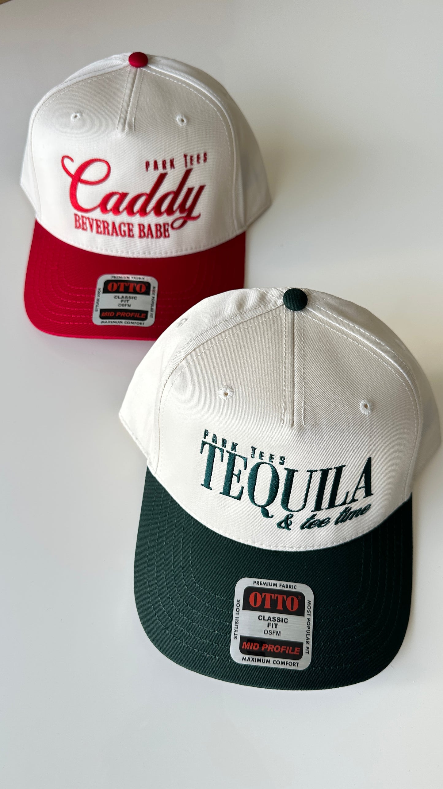 Tequila & Tee Time Two Toned Snapback Green