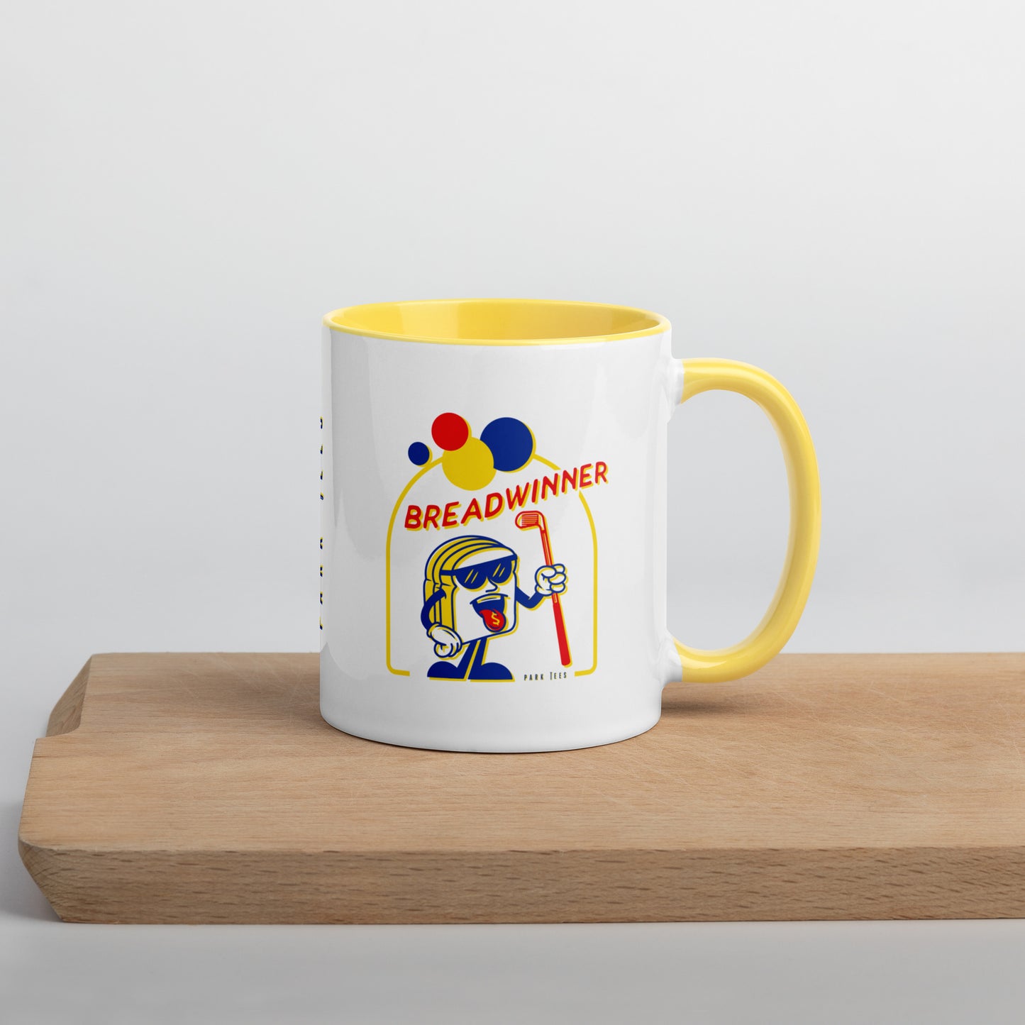 Breadwinner Mug with Color Inside