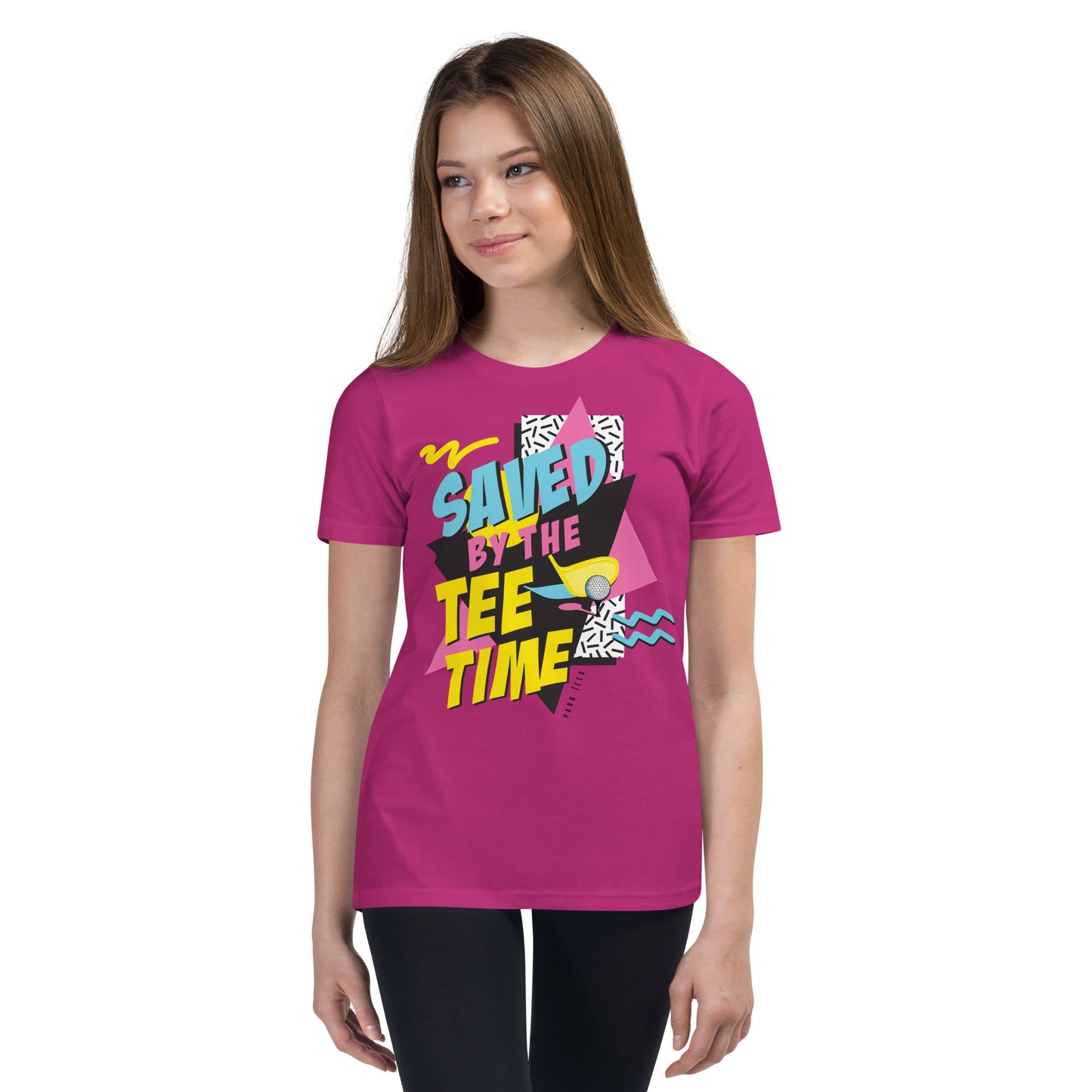 Saved by the Tee Time Youth Short Sleeve T-Shirt