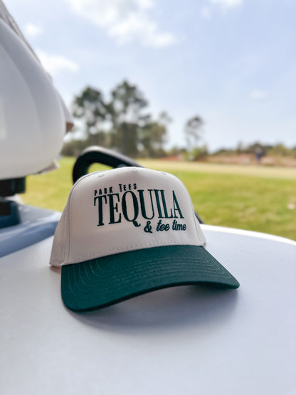 Tequila & Tee Time Two Toned Snapback Green