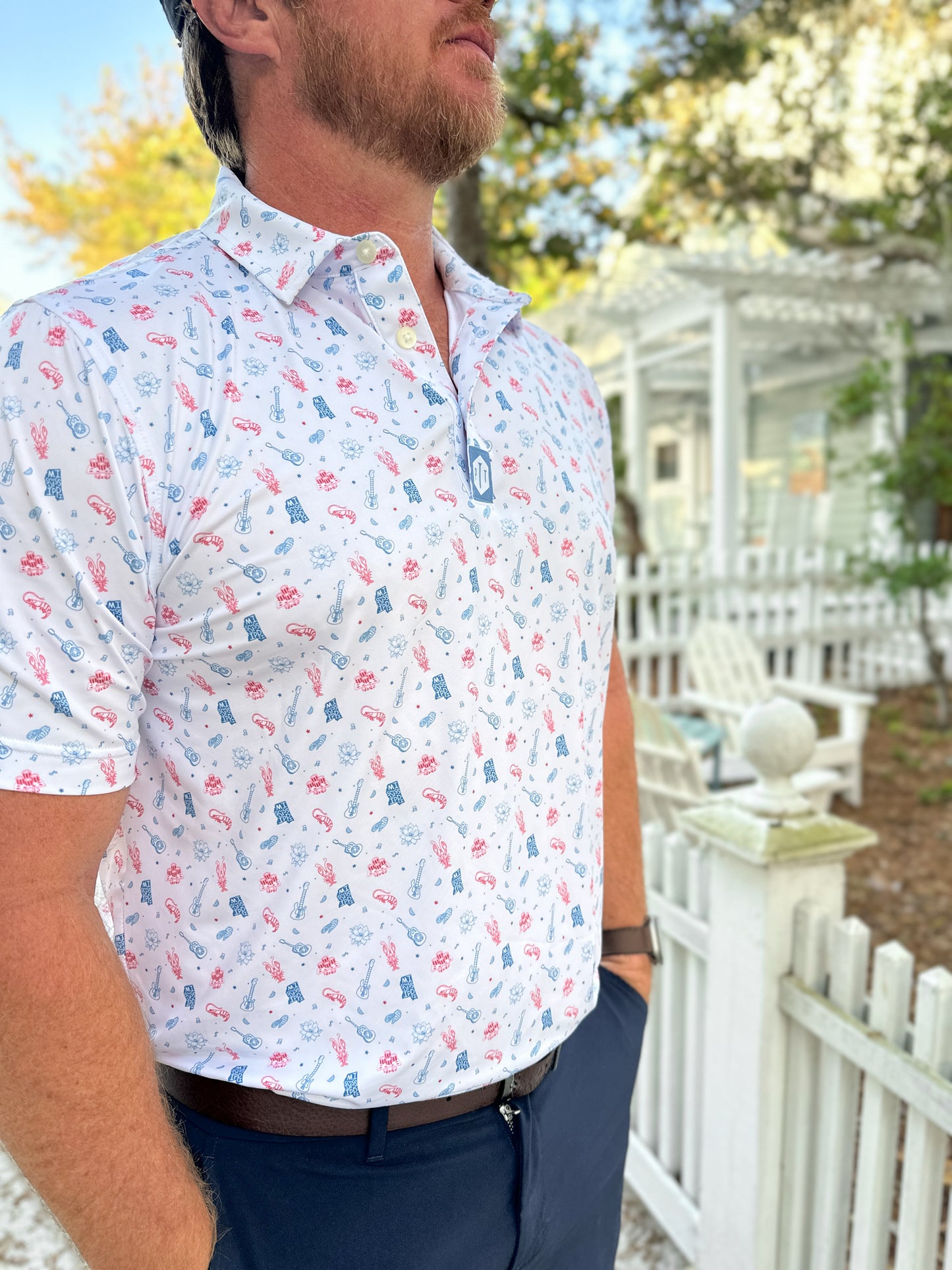 The Mississippi Blues Polo