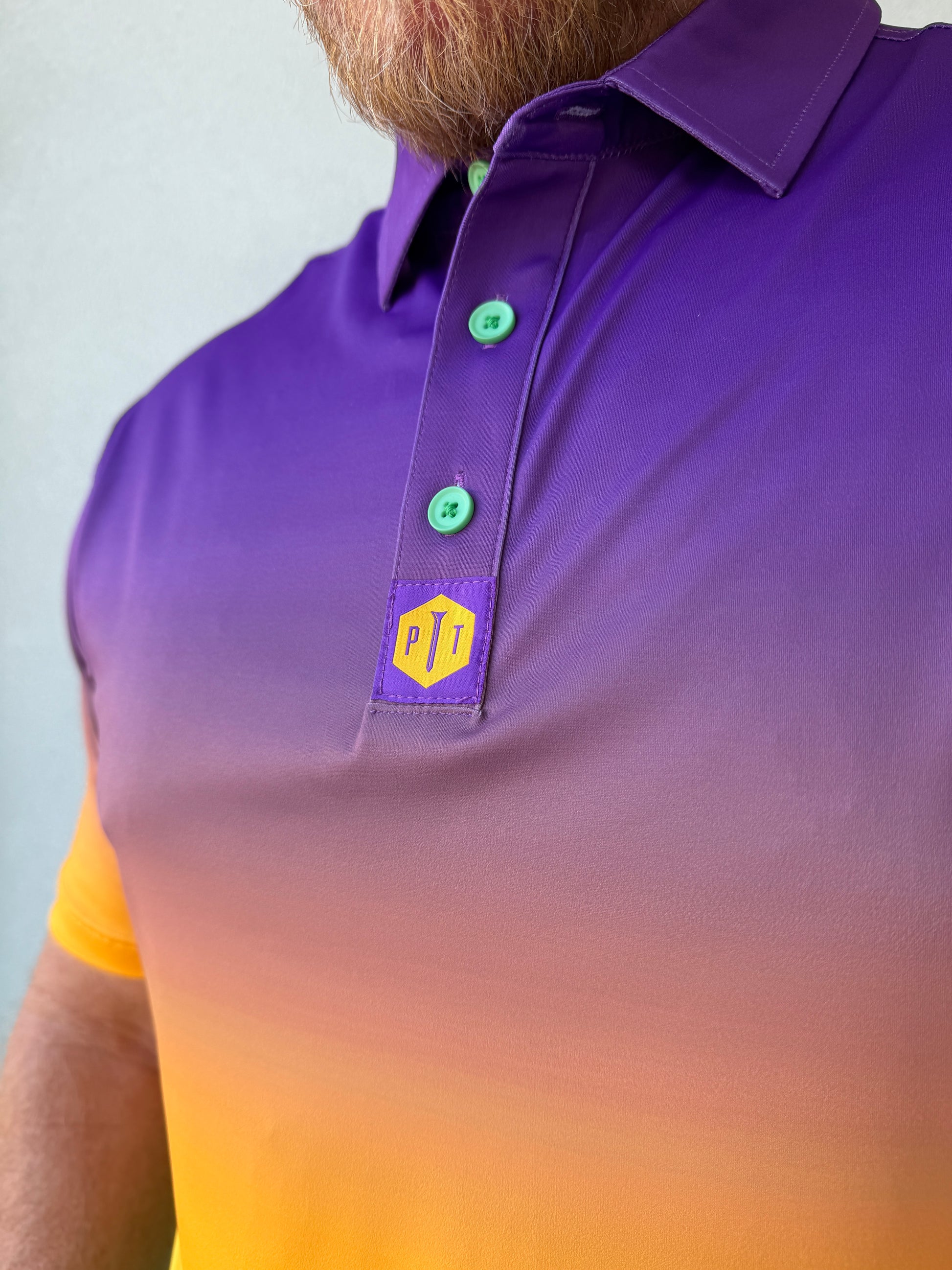 NEW Mardi Gras Gradient Polo II
