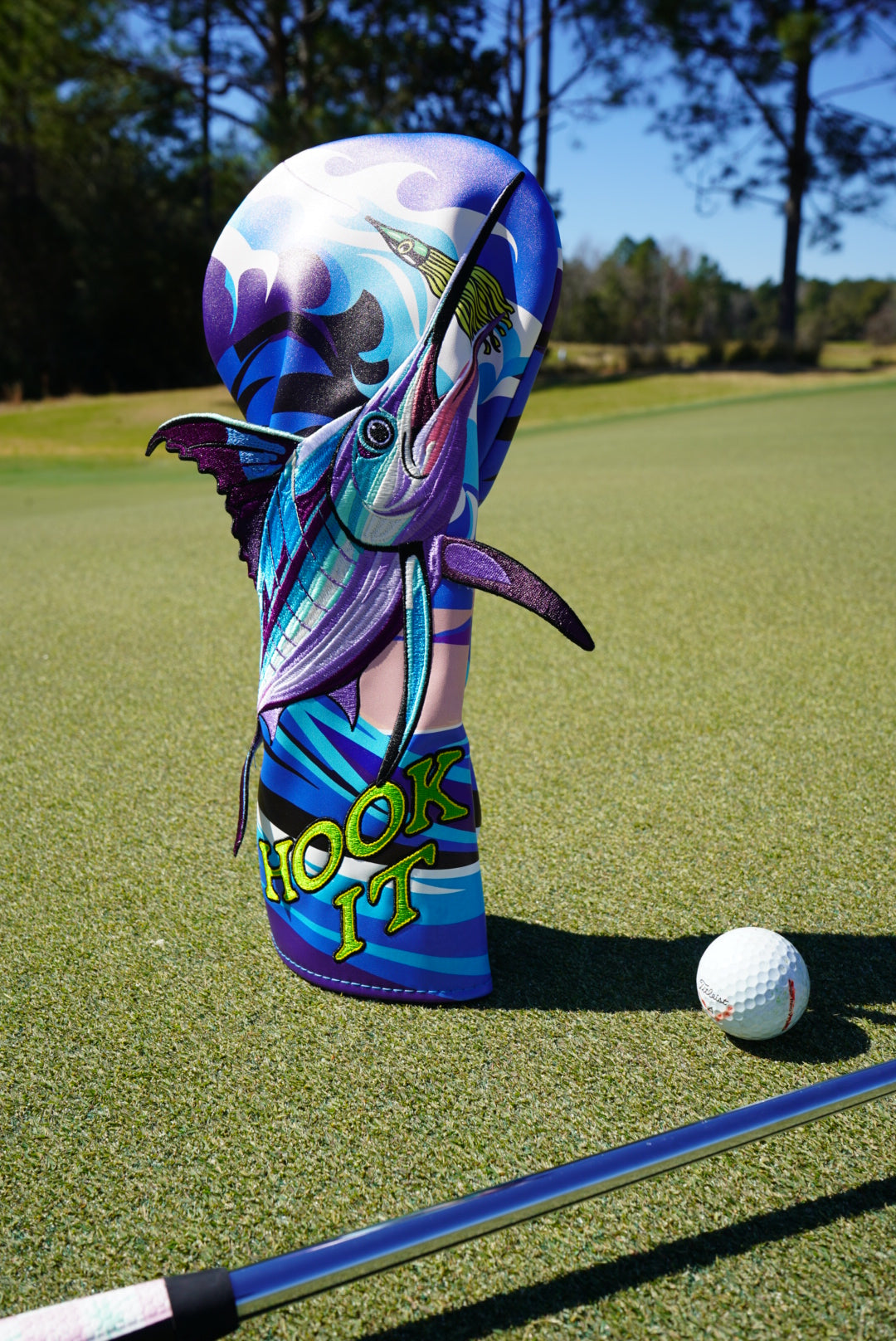 Hook It Marlin Head Cover