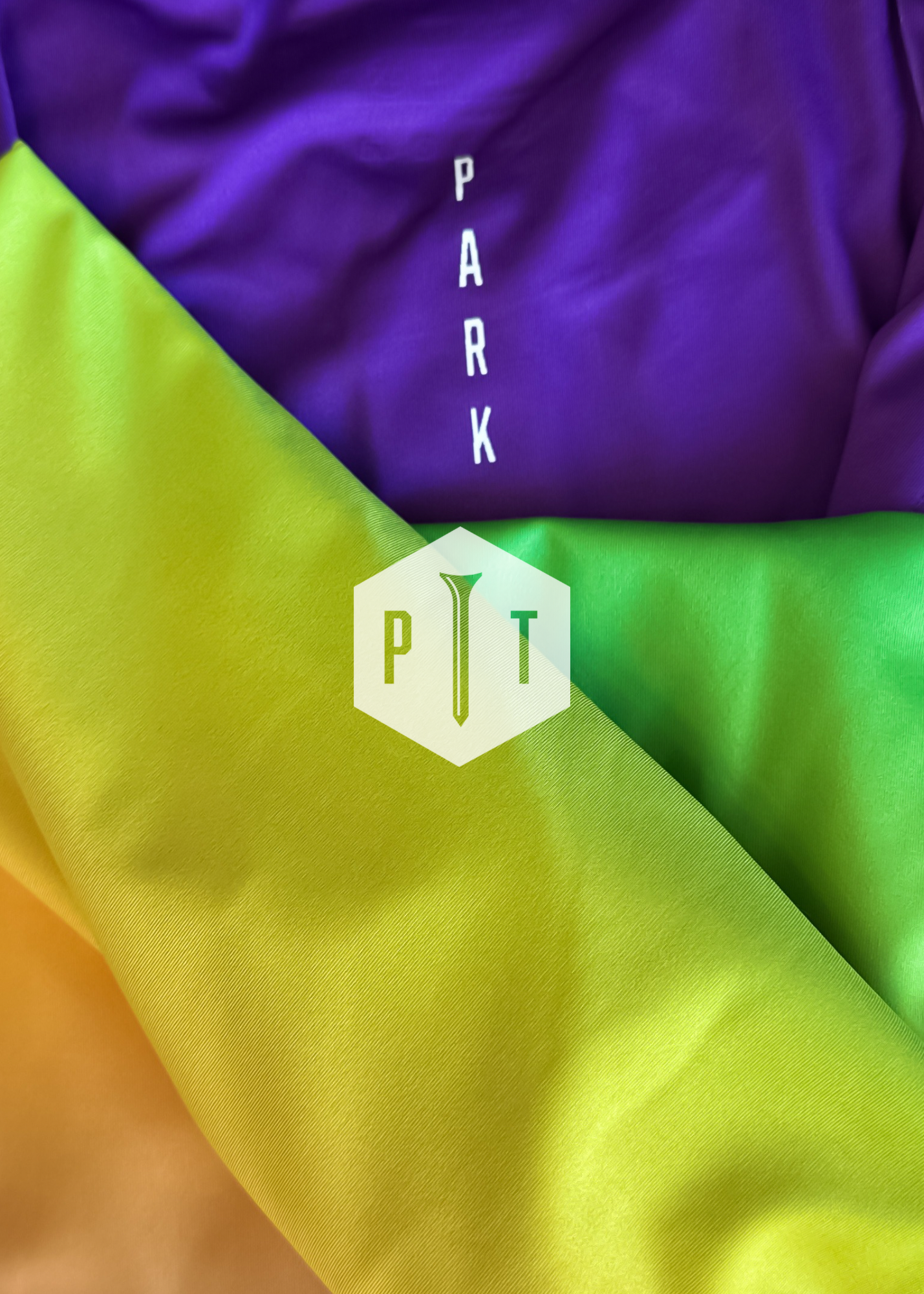 Mardi Gras Gradient Polo