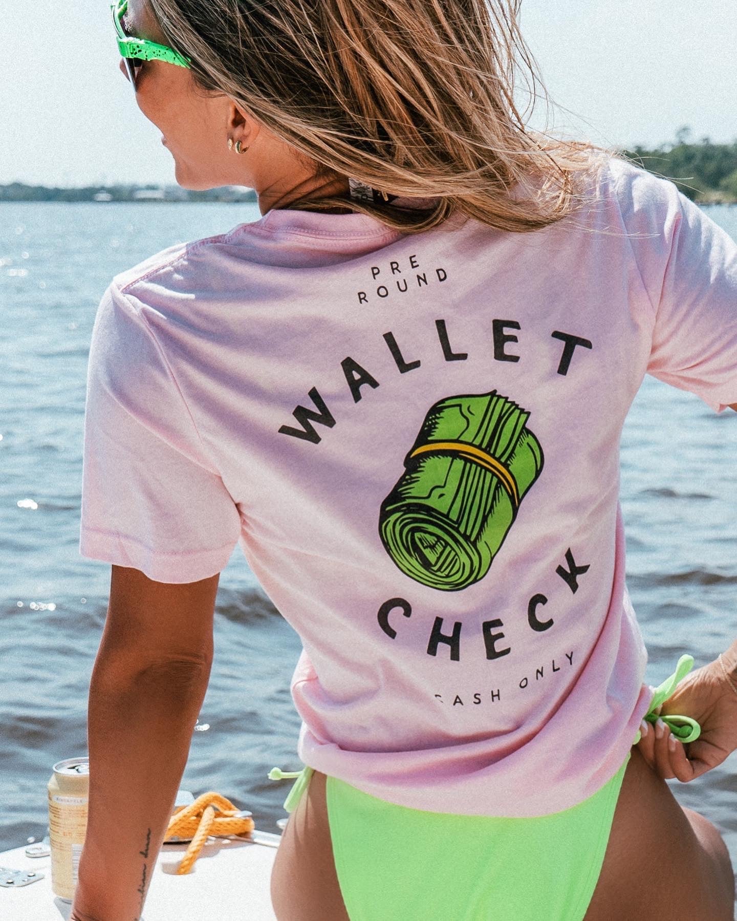 Wallet Check Unisex t-shirt