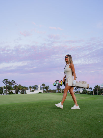Tied to Tee Time Dress in Ivory *restock on the way
