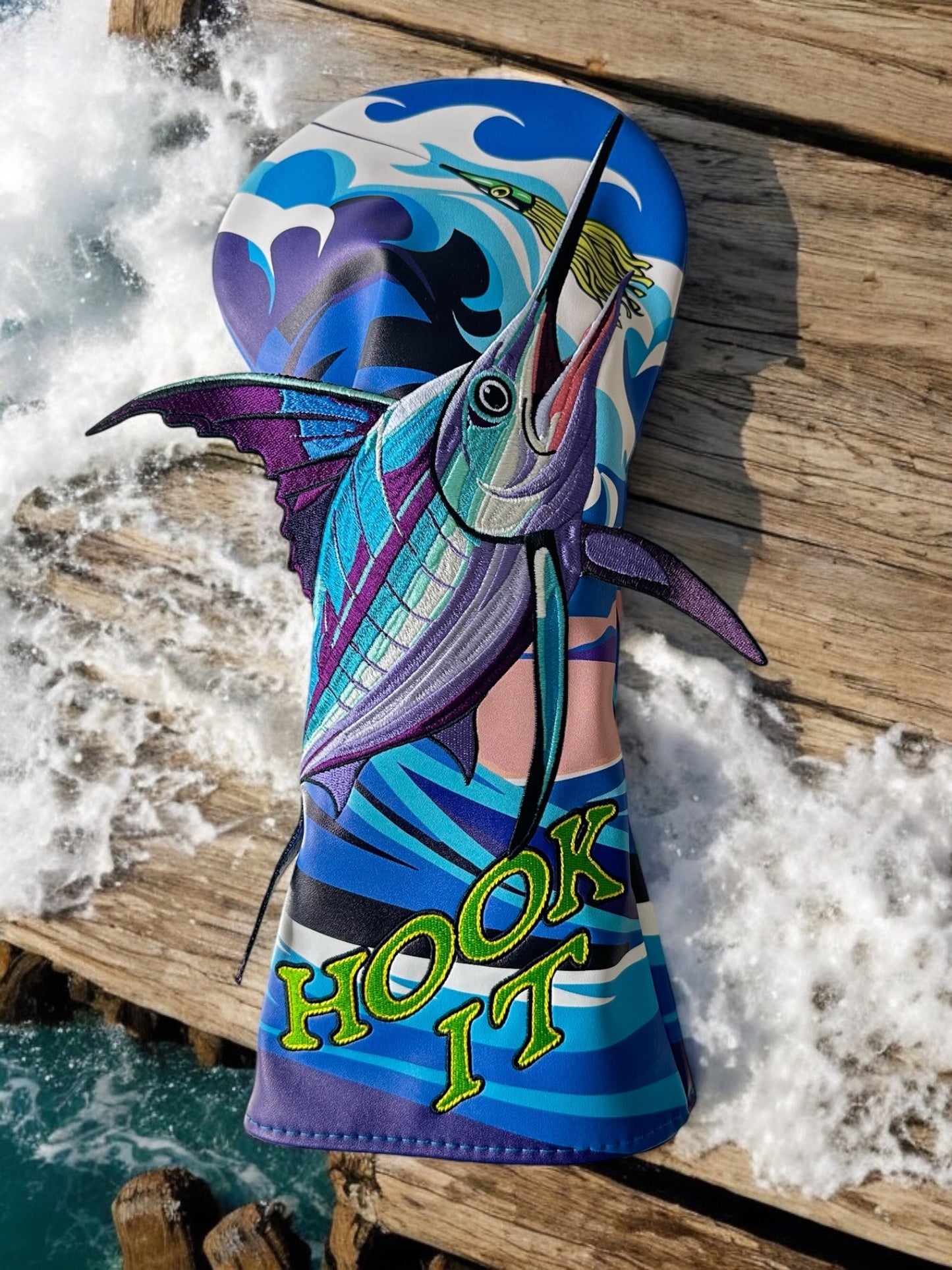 Hook It Marlin Head Cover