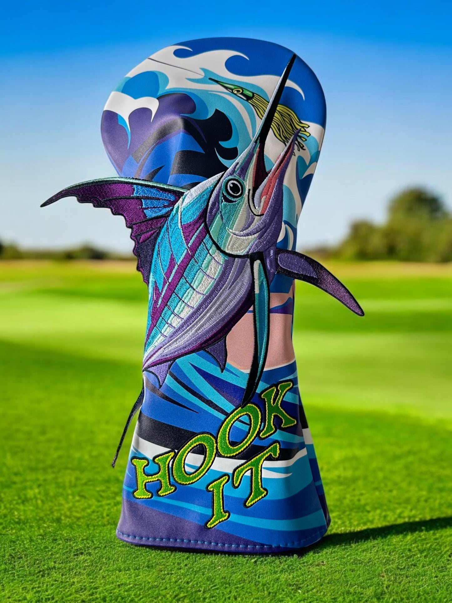 Hook It Marlin Head Cover