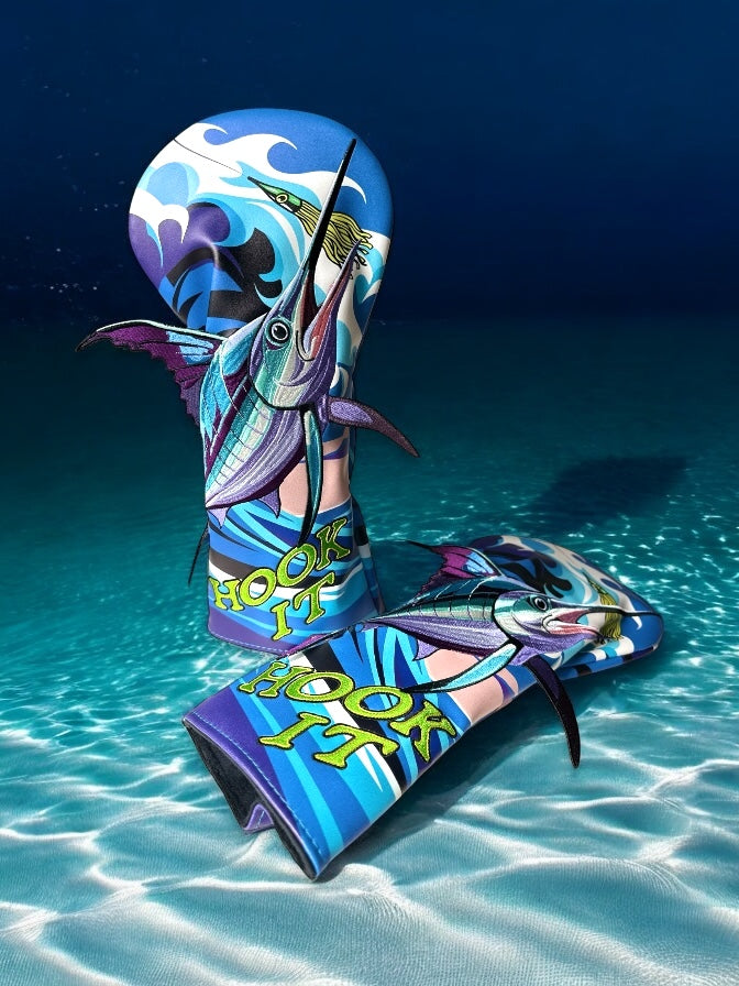 Hook It Marlin Head Cover
