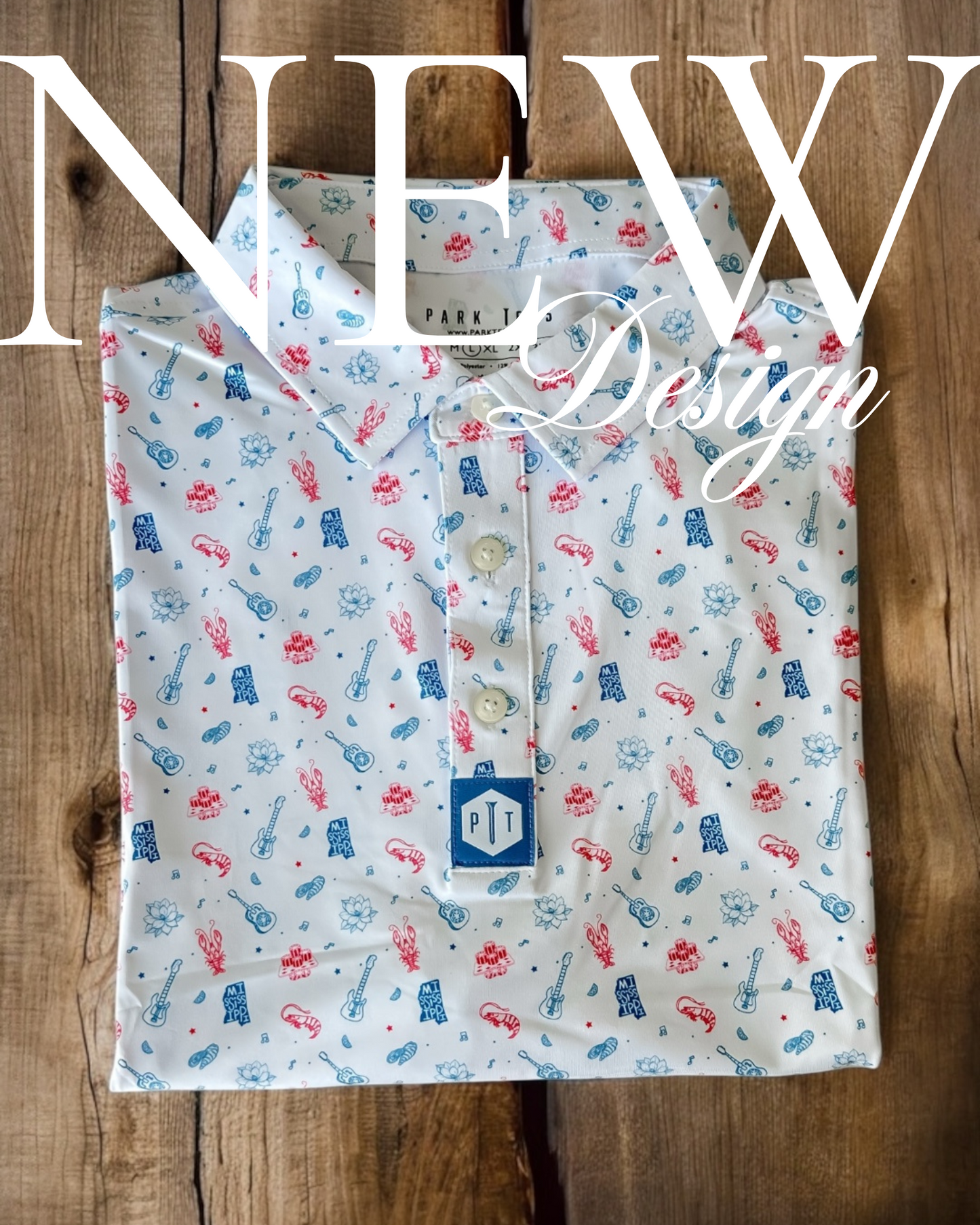 The Mississippi Blues Polo