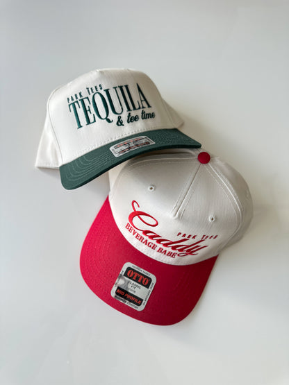 Tequila & Tee Time Two Toned Snapback Green