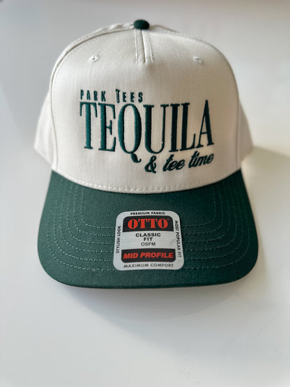 Tequila & Tee Time Two Toned Snapback Green