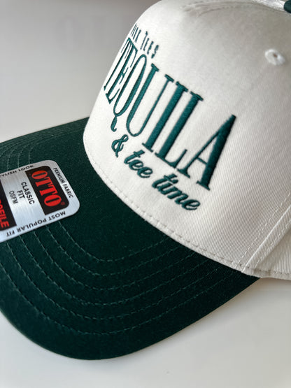 Tequila & Tee Time Two Toned Snapback Green