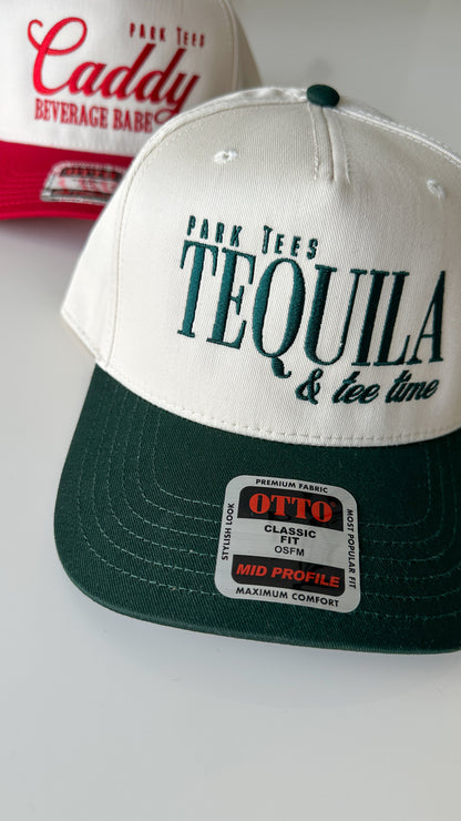 Tequila & Tee Time Two Toned Snapback Green