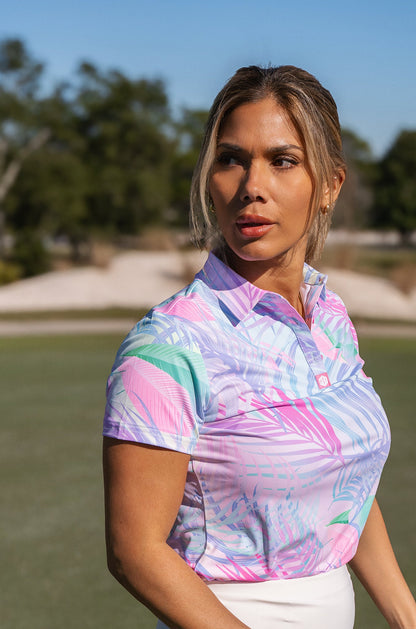 Vice Womens Polo Cap Sleeve