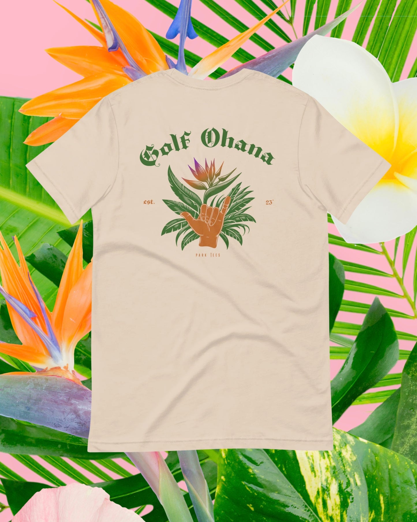 Golf Ohana Unisex t-shirt