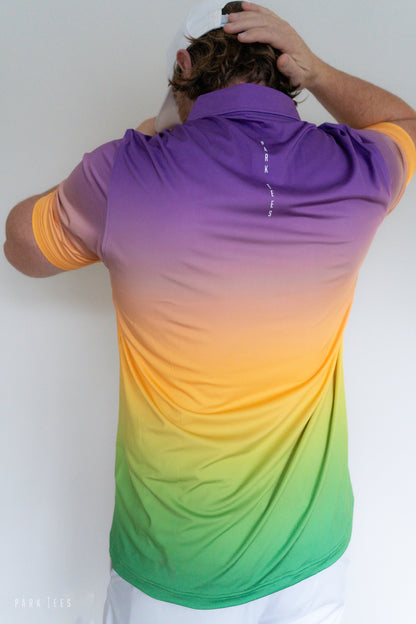 Mardi Gras Gradient Polo