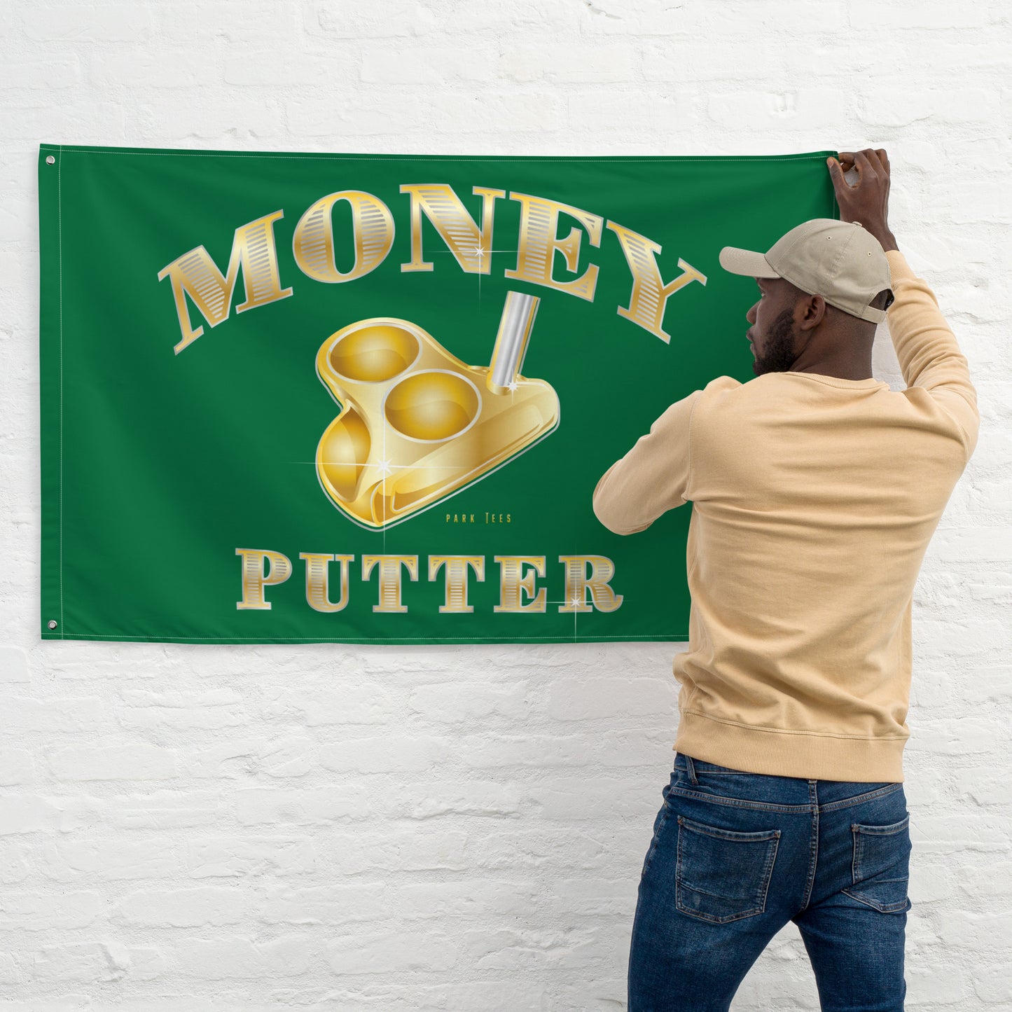 Money Putter Flag