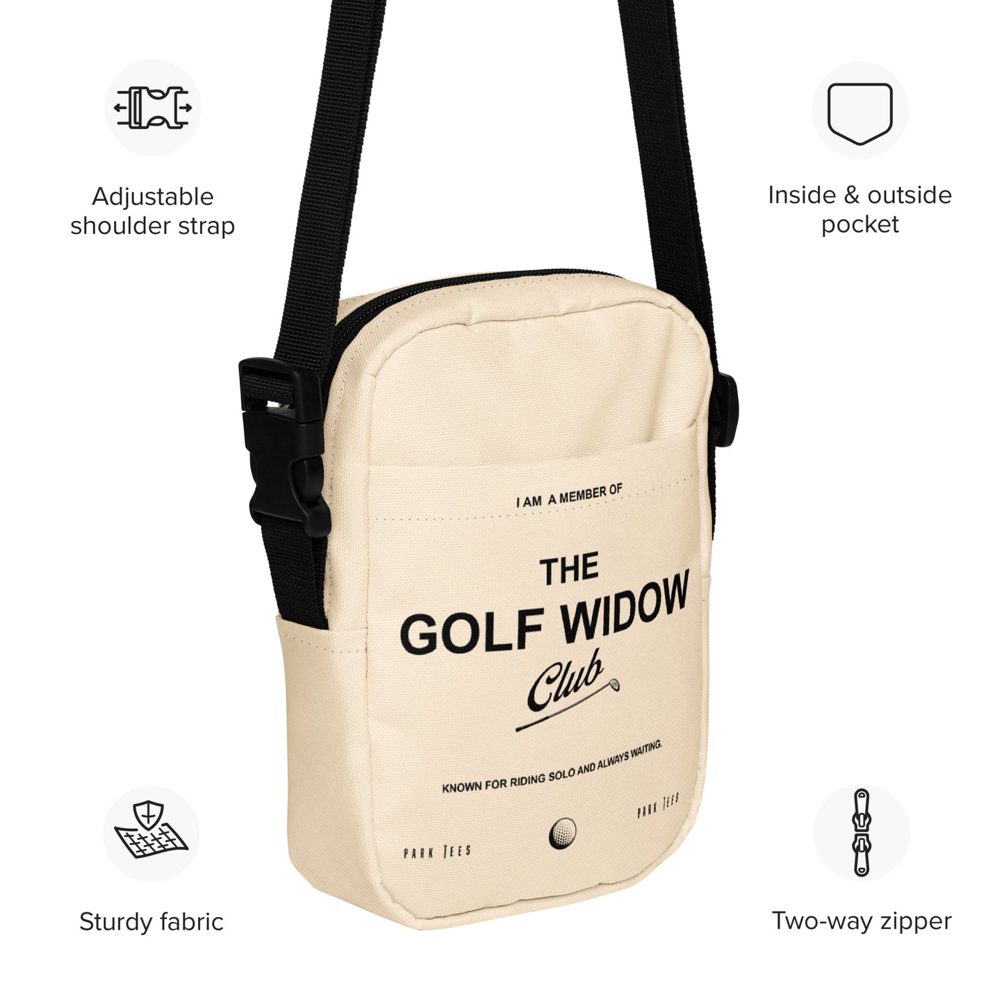 Golf Widow Club Utility crossbody bag