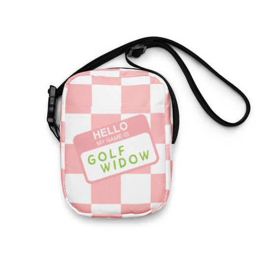 Hello, my name is Golf Widow Checkered bag Utility crossbody bag