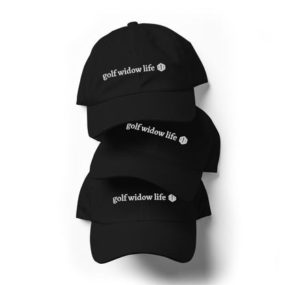 Golf Widow Life Dad hat