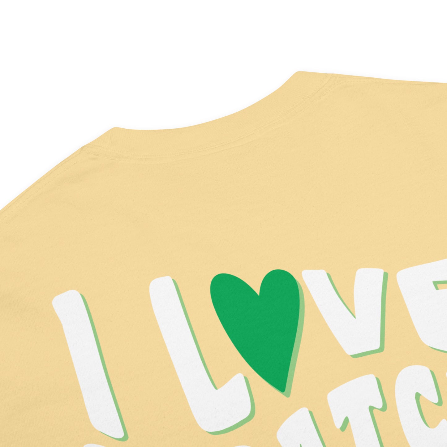 I Love Scratch Golfers garment-dyed heavyweight t-shirt