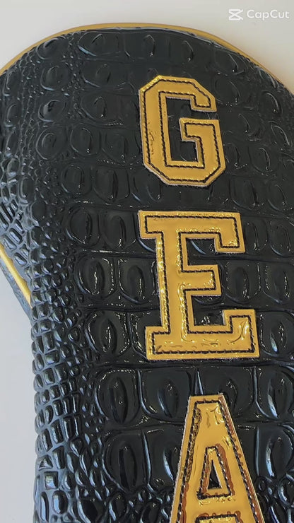 Black & Gold lets GEAUX Head Cover