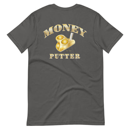 Money Putter Back Design Unisex t-shirt