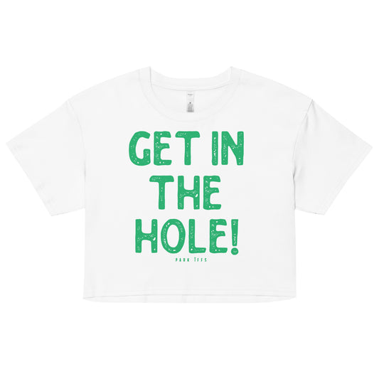 Get In The Hole crop top