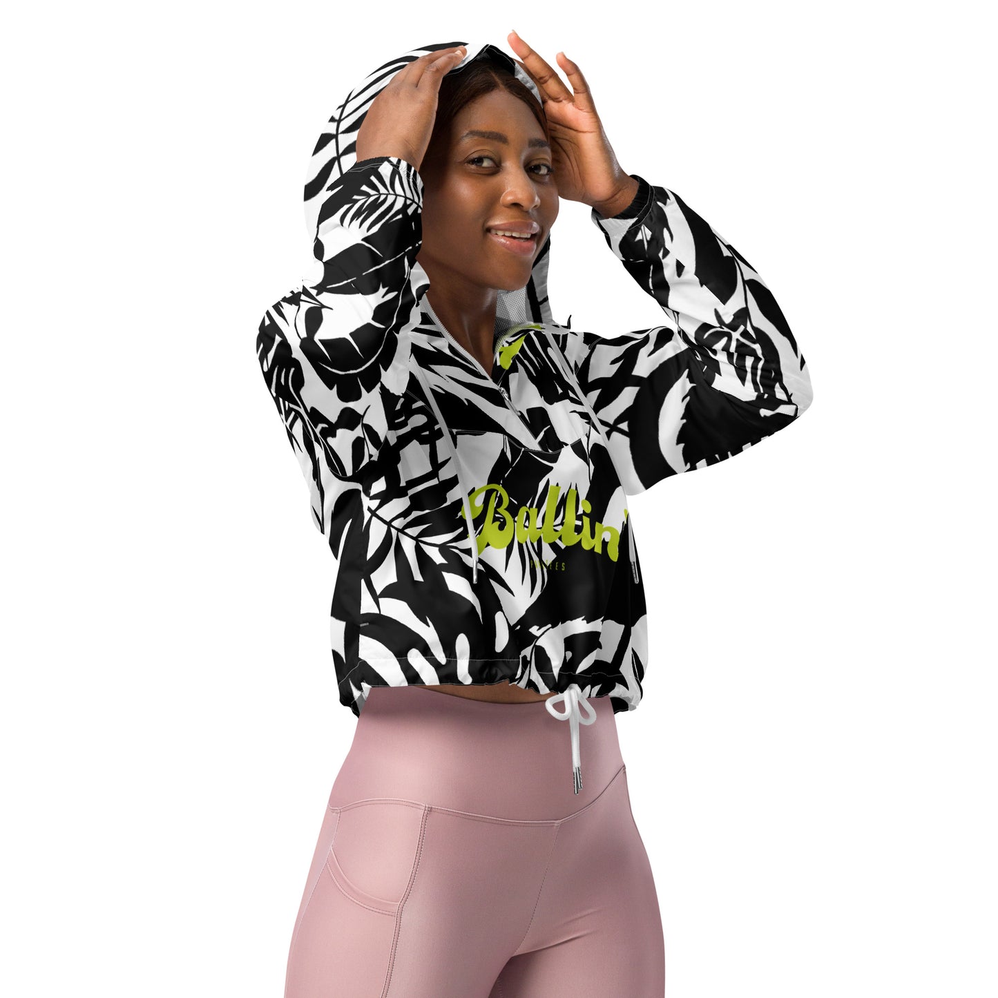 Ballin' Women’s cropped windbreaker