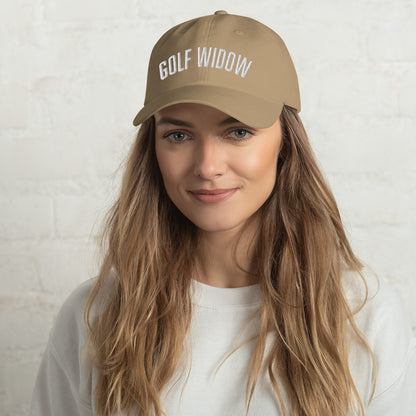 Golf Widow Dad hat