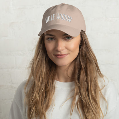 Golf Widow Dad hat