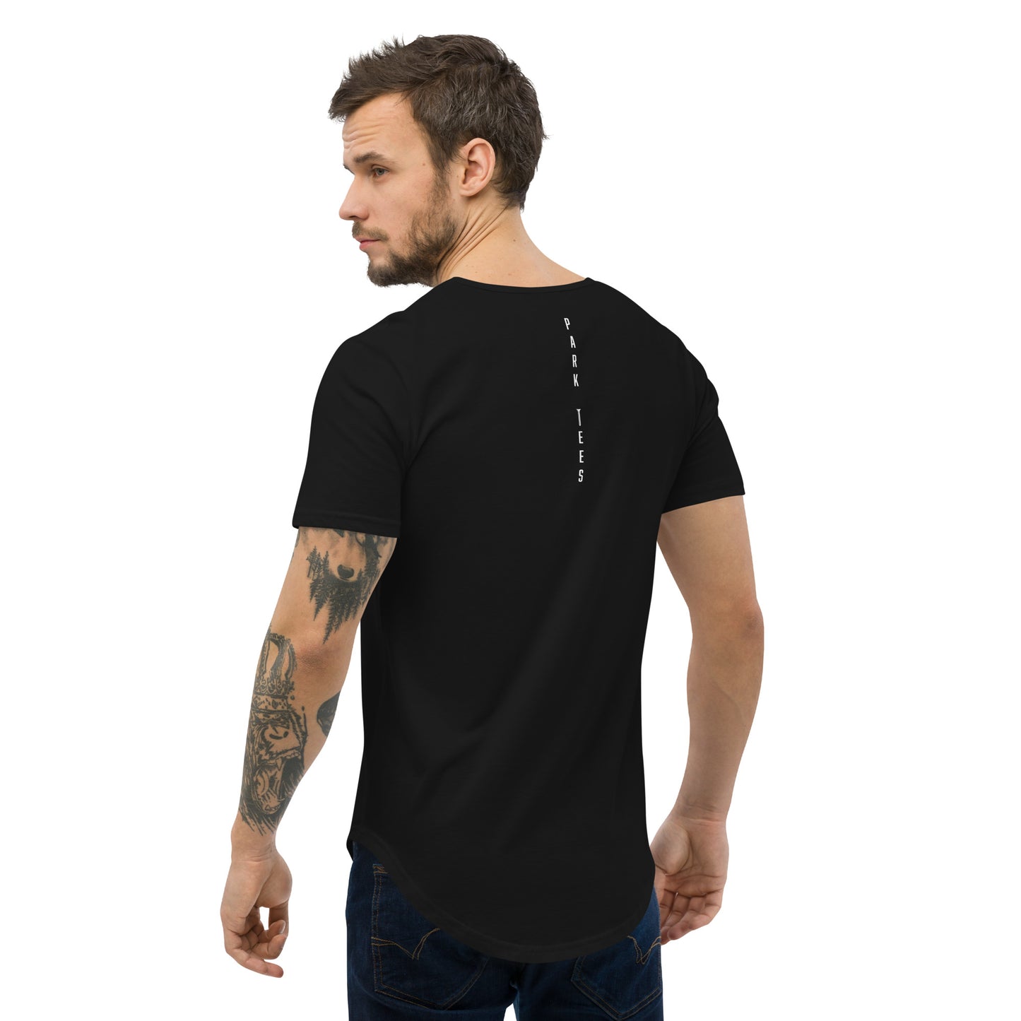 Park Tees Men's Basics DK Curved Hem T-Shirt