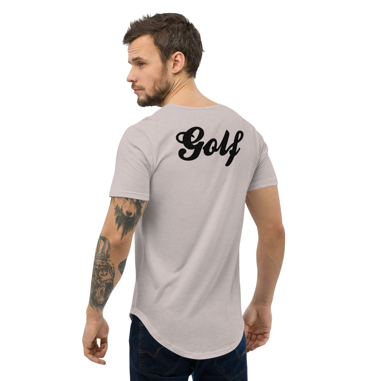 Golf Men's Curved Hem T-Shirt