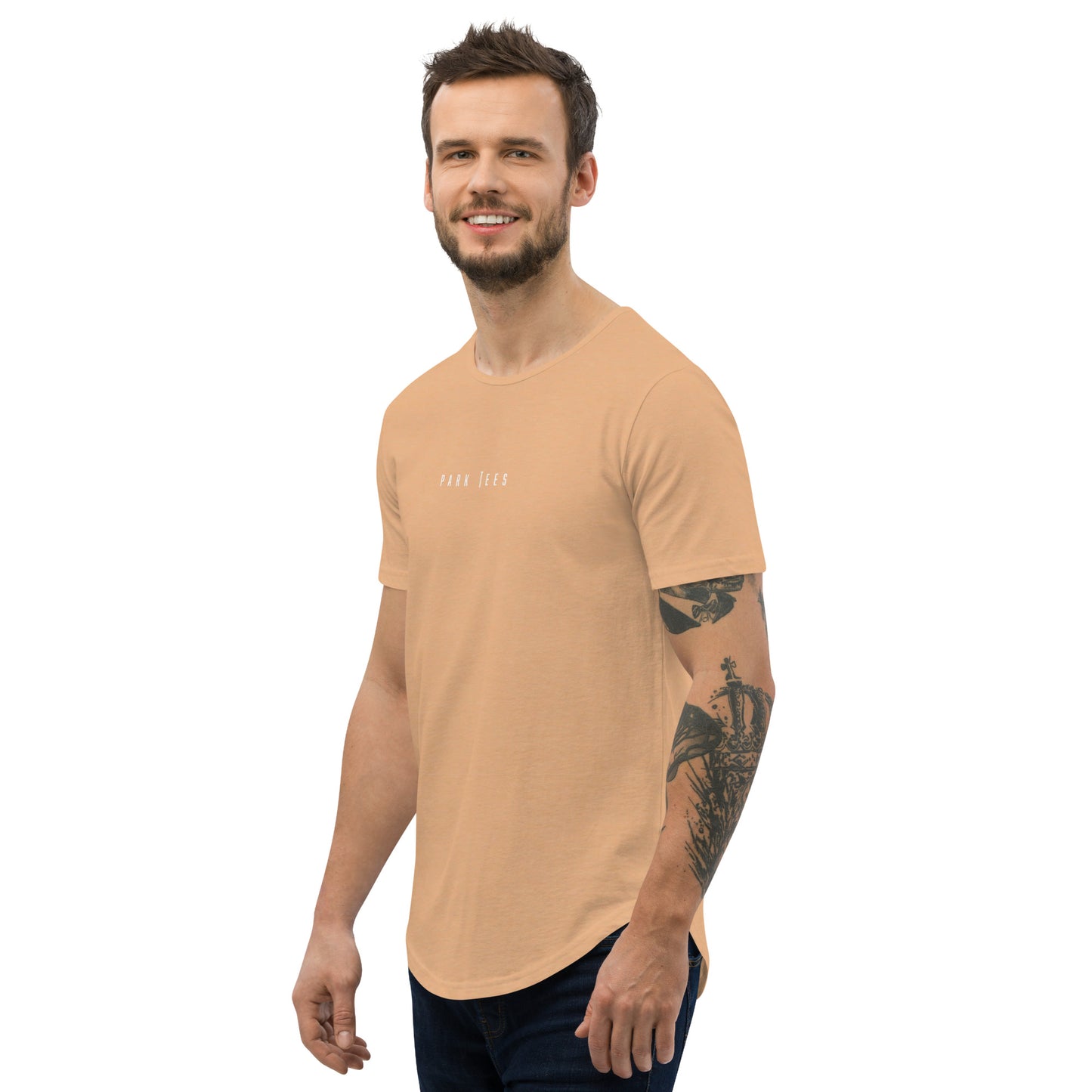 Courses Men's Curved Hem T-Shirt