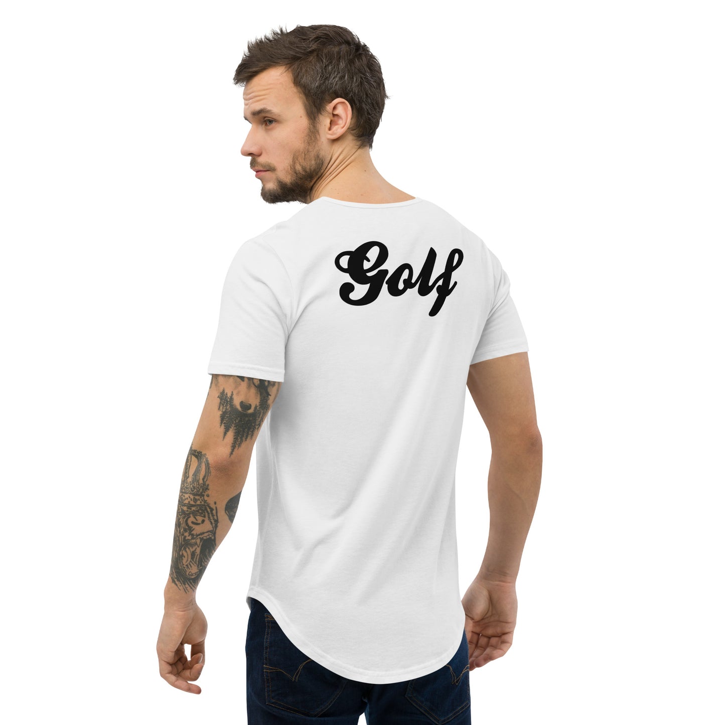 Golf Men's Curved Hem T-Shirt