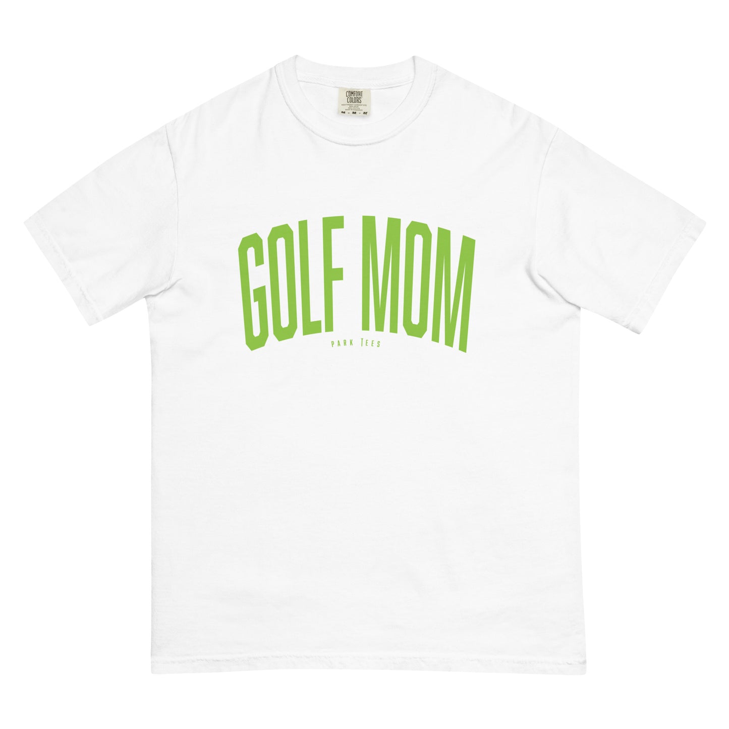 Golf Mom College T garment-dyed heavyweight t-shirt
