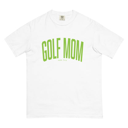 Golf Mom College T garment-dyed heavyweight t-shirt