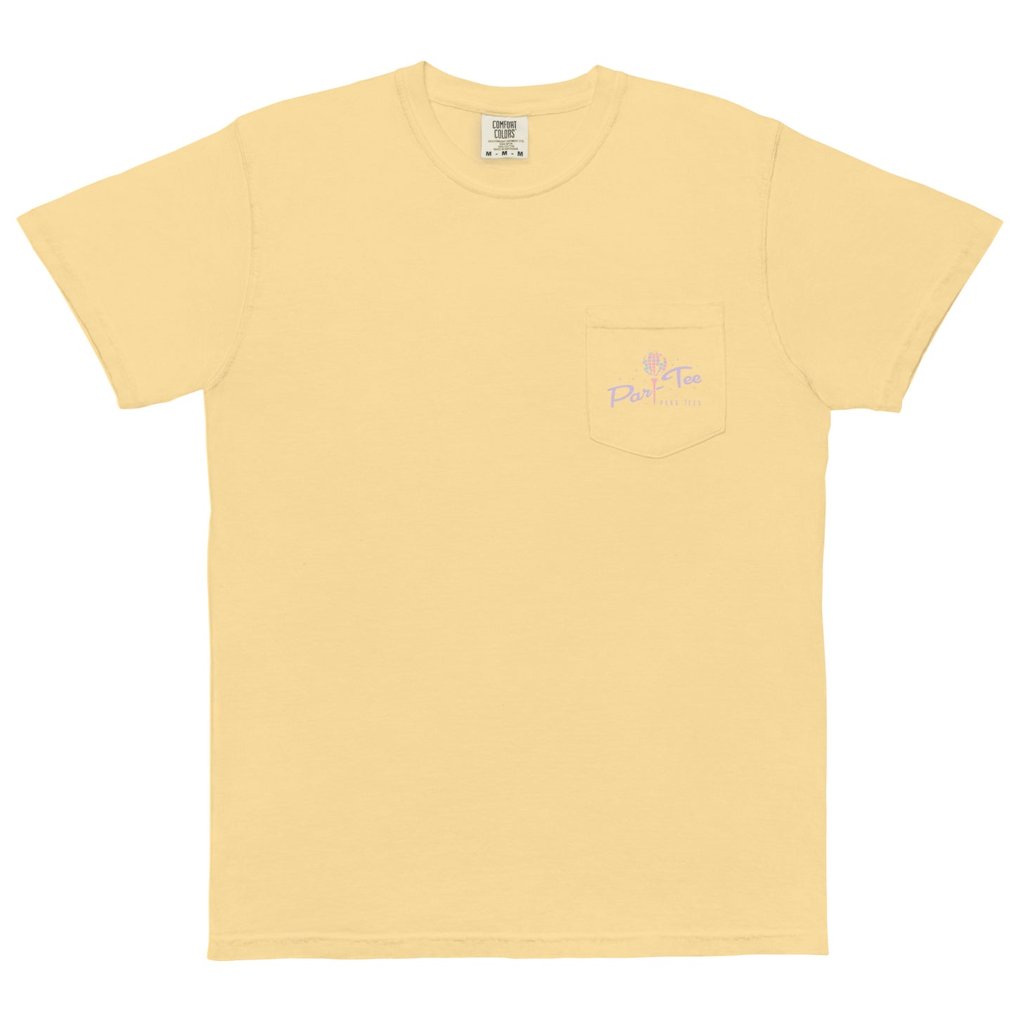 Here Fore the Par-Tee Unisex garment-dyed pocket t-shirt