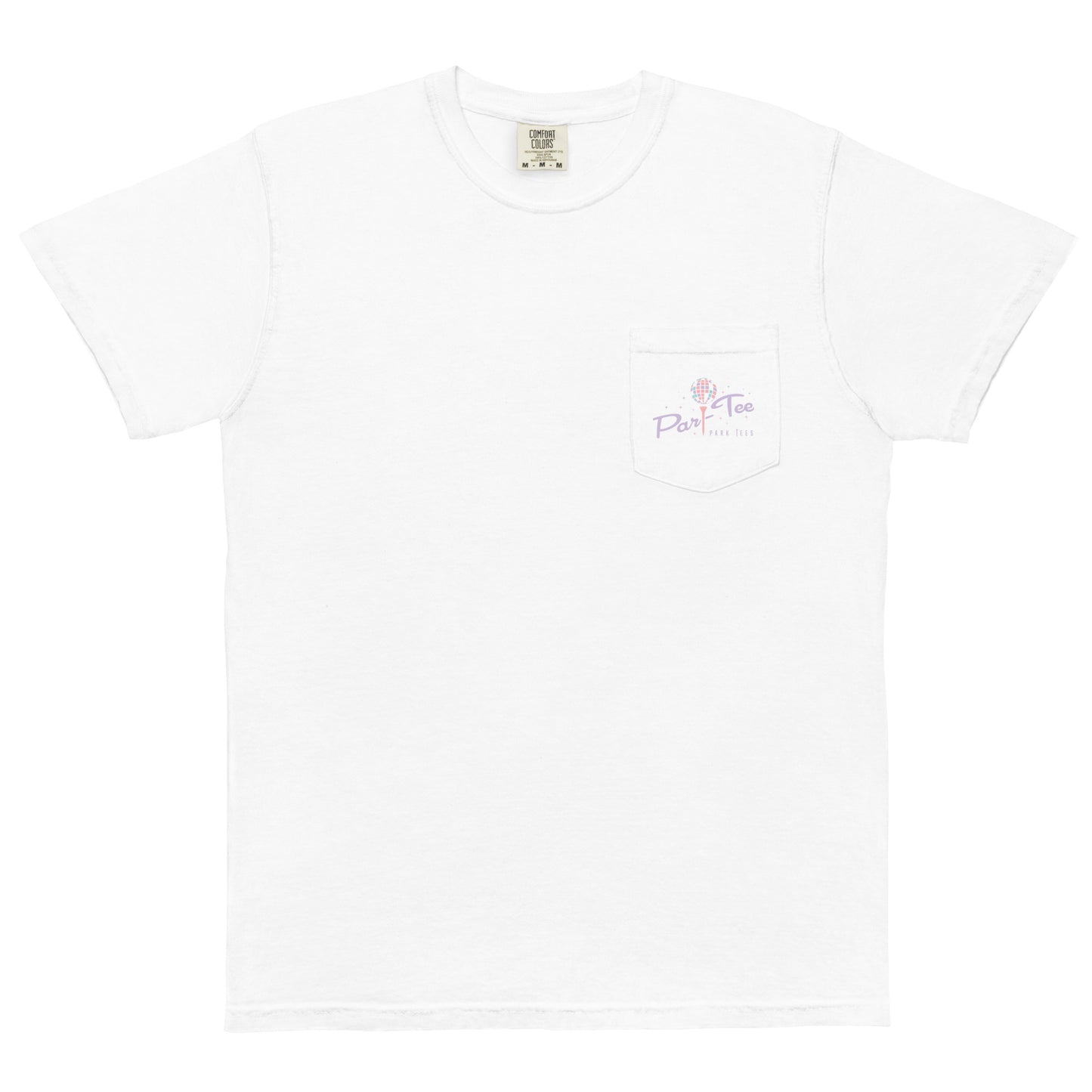 Here Fore the Par-Tee Unisex garment-dyed pocket t-shirt