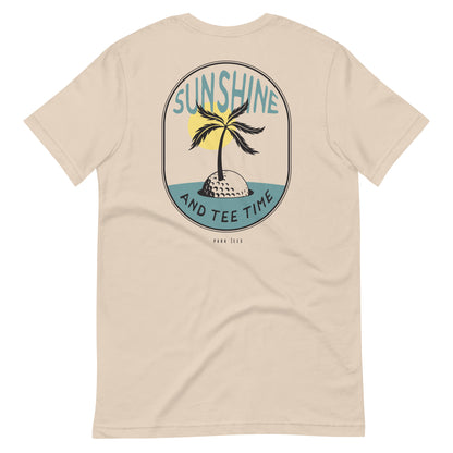 Sunshine + Tee Time Unisex t-shirt