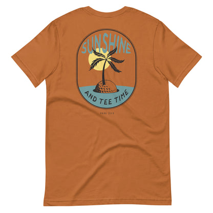 Sunshine + Tee Time Unisex t-shirt