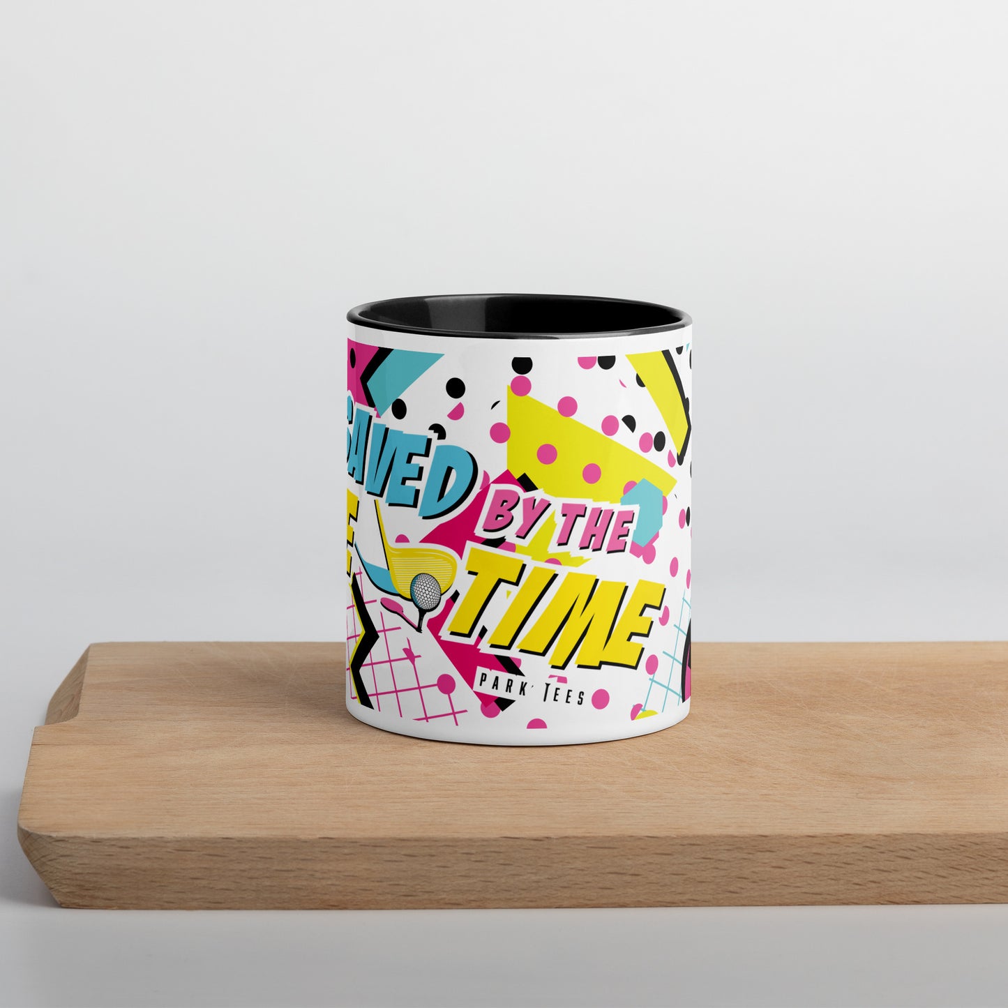 Saved by the Tee Time Mug with Color Inside