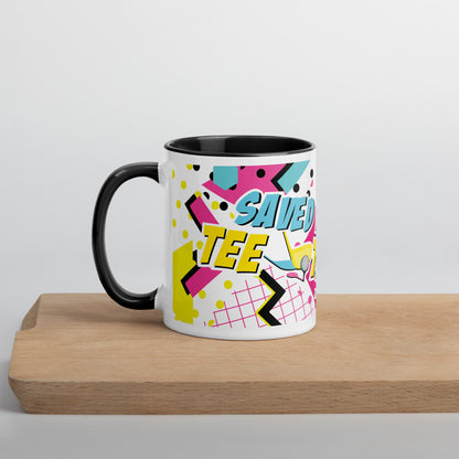 Saved by the Tee Time Mug with Color Inside