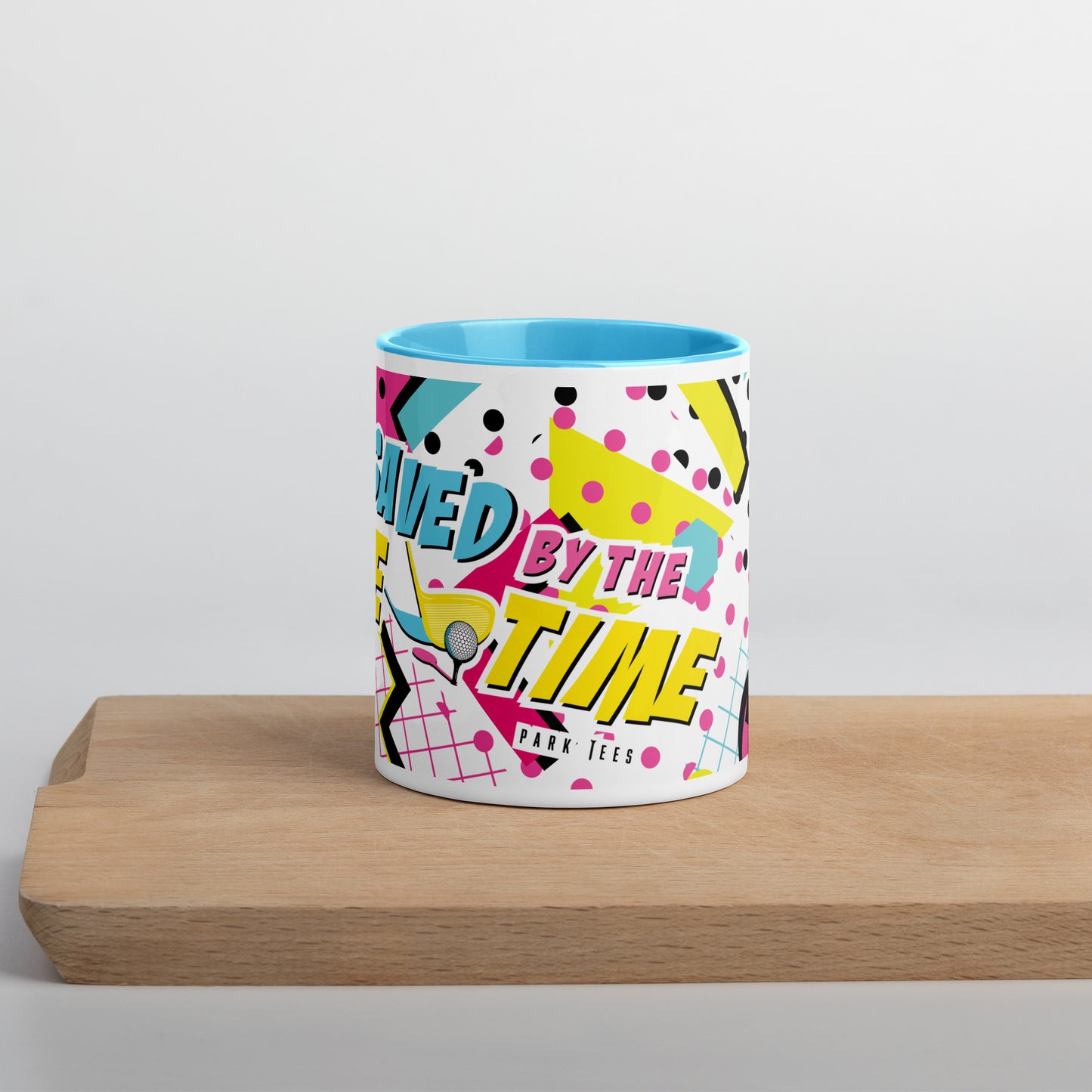 Saved by the Tee Time Mug with Color Inside
