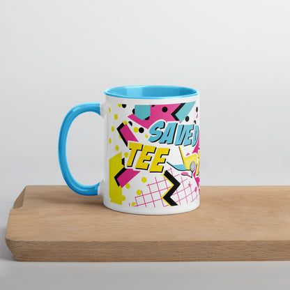 Saved by the Tee Time Mug with Color Inside