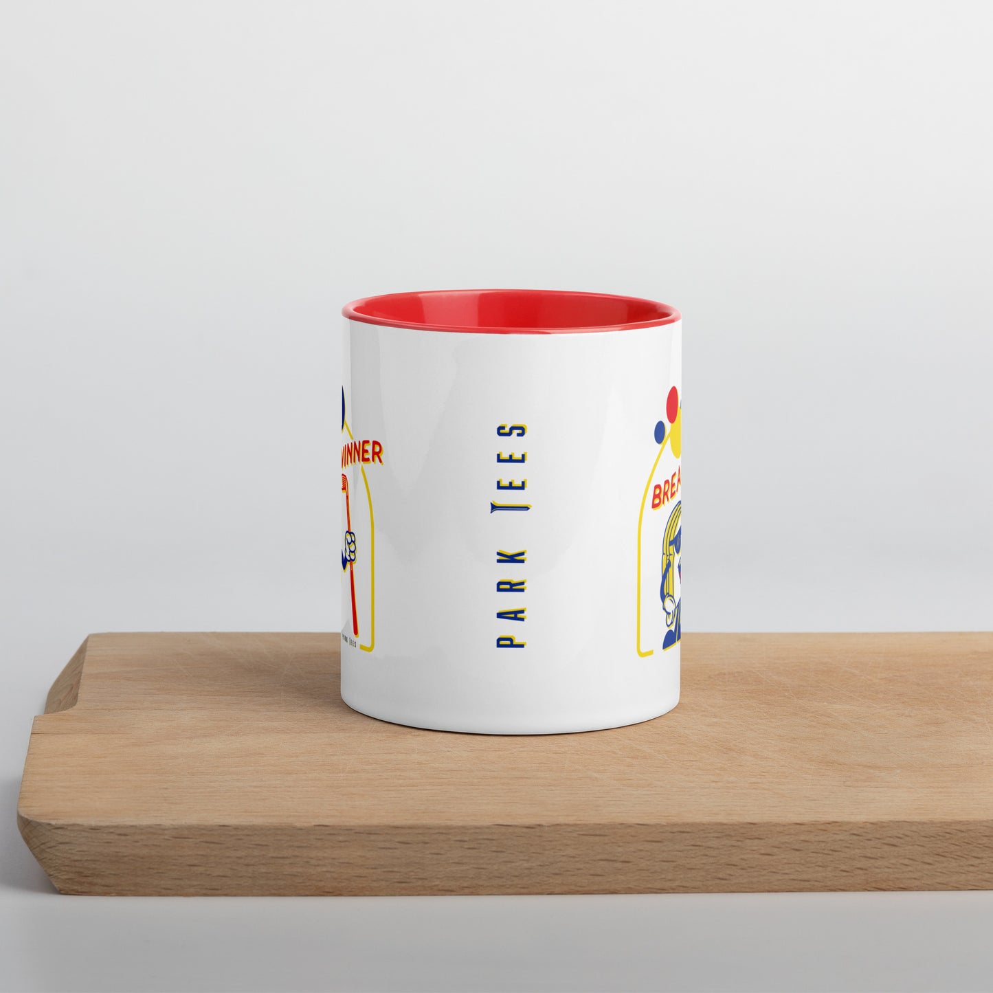 Breadwinner Mug with Color Inside